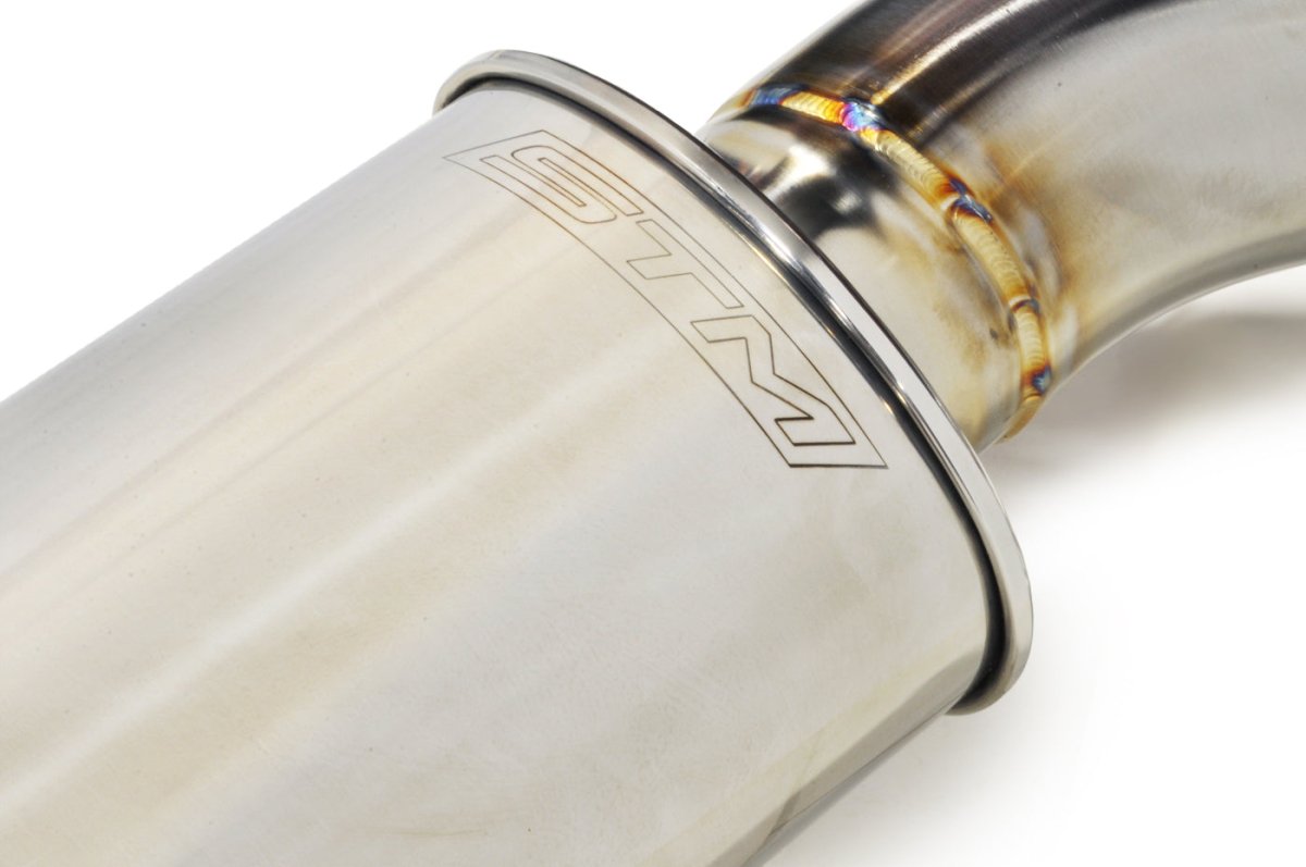 STM [22 - 26 WRX] Stainless Single Exit Cat - Back Exhaust | STM - VBWRX - EXSE - SS - JDMuscleCat Back Exhaust SystemSTM-VBWRX-EXSE-SS