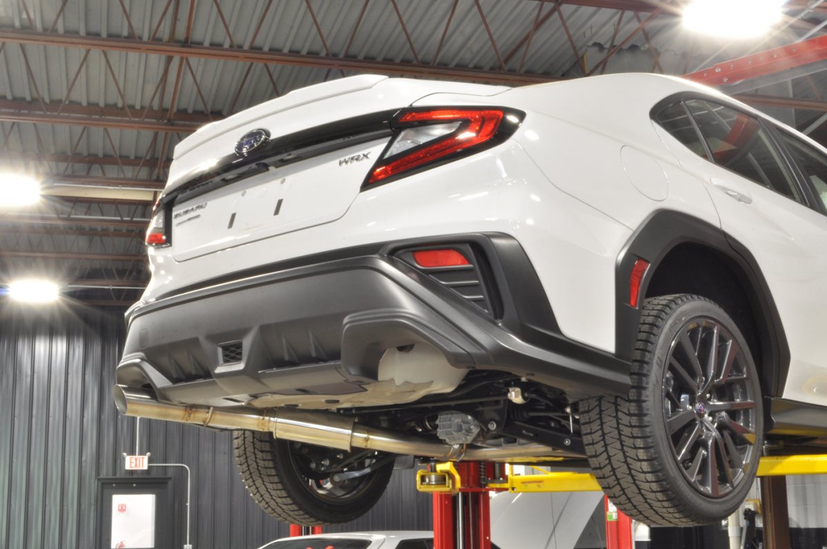STM [22 - 26 WRX] Stainless Single Exit Cat - Back Exhaust | STM - VBWRX - EXSE - SS - JDMuscleCat Back Exhaust SystemSTM-VBWRX-EXSE-SS