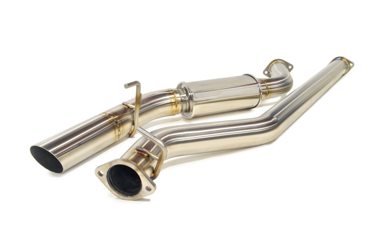 STM [22 - 26 WRX] Stainless Single Exit Cat - Back Exhaust | STM - VBWRX - EXSE - SS - JDMuscleCat Back Exhaust SystemSTM-VBWRX-EXSE-SS