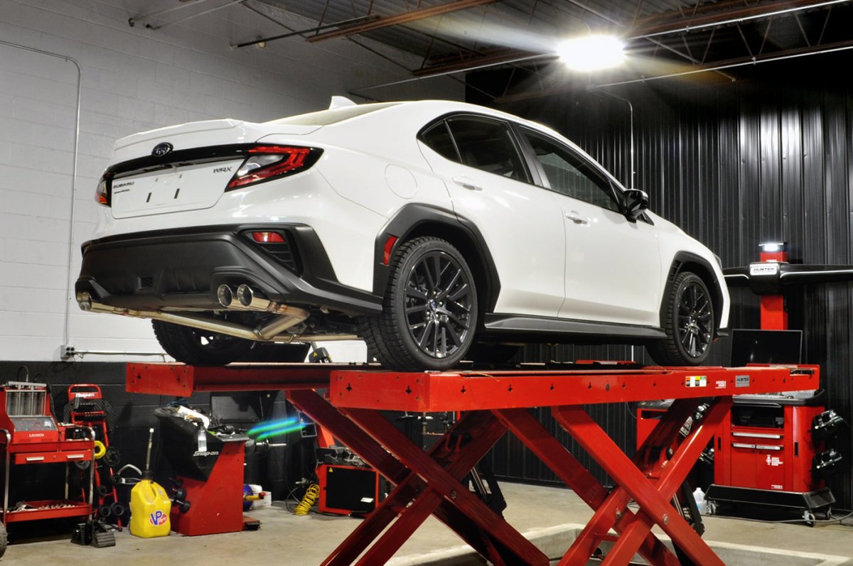 STM Stainless Dual Exit Cat - Back Exhaust for [22 - 26 WRX] - JDMuscleExhaustSTM-VBWRX-EXDE-SS-NRNon - Resonated