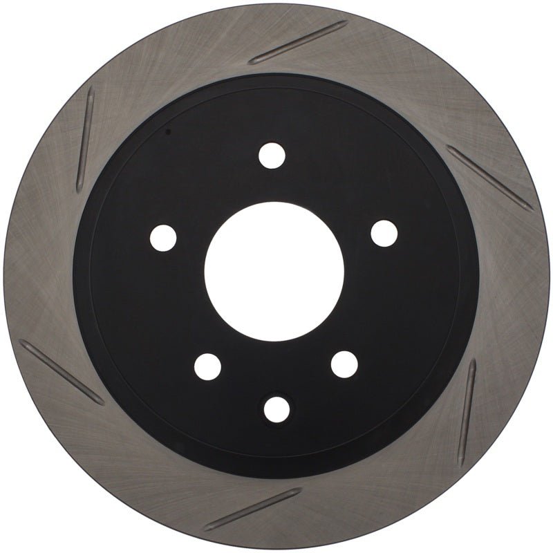 StopTech [03-05 350Z] [03-05 G35] SportStop Slotted Rear Right Rotor - Black E-Coated - JDMuscleBrake Rotorssto126.42077SR