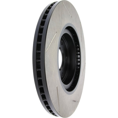 StopTech [09 Nissan 350Z][09-19 Nissan 370Z][08-13 Infiniti G37] Power Slot Sport Slotted Front Right Rotor - Black E-Coated - JDMuscleBrake Rotorssto126.42100SR
