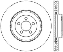 StopTech 2015 Ford Mustang GT w/ Brembo Brakes Left Front Slotted Brake Rotor - JDMuscleShop the look 2sto126.61116SL