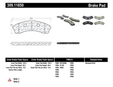 StopTech Performance Front Brake Pads for 2006 - 2013 Chevrolet Corvette Z06 | sto309.11850 - JDMuscleSPK271036