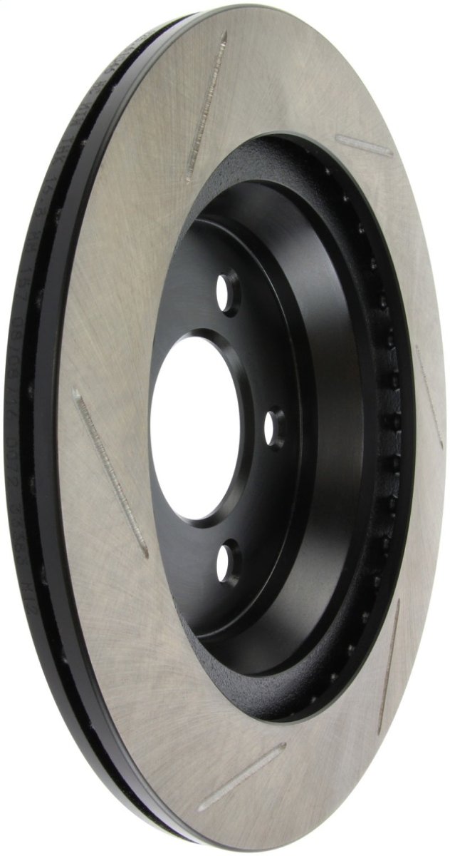 StopTech Power Slot 94 - 04 Ford Mustang Rear Left Slotted Rotor | sto126.61046SL - JDMuscleSPK237001
