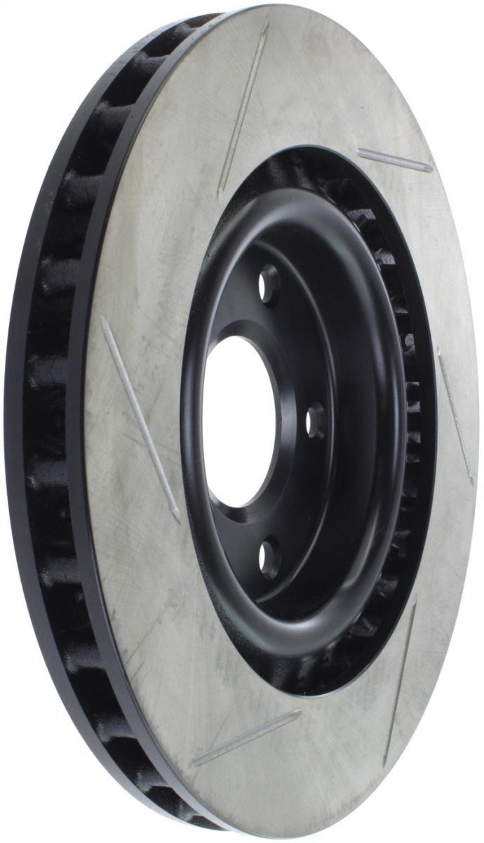 StopTech Power Slot Front Left Slotted Rotor for Chevrolet Corvette and Cadillac XLR (Part Number: STO126.62085SL) | sto126.62085SL - JDMuscleSPK271153