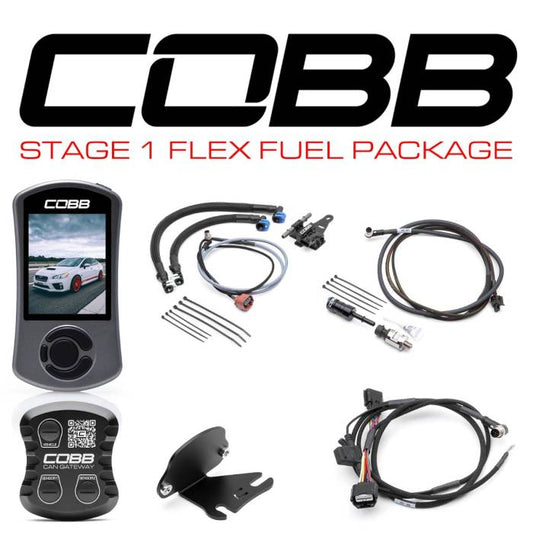 Cobb 15-17 WRX Stage 1 CAN Flex Fuel Power Package | SUB0041W1-1FF