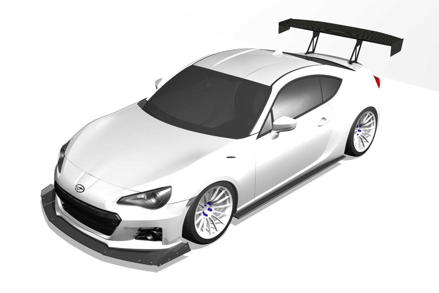 Epsilon+ [12-16 BRZ ZN6/ZC6] Front Splitter