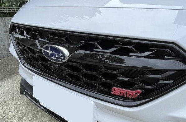 Subaru JDM [22 - 26 WRX] JDM STI Sport R Grille Dark Silica Black | 91121VC220 - JDMuscleGrillesSTI91121VC220