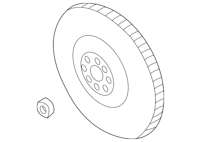 Subaru OEM [02 - 05 WRX, 04 - 05 FXT] Flywheel - JDMuscleFlywheels12342AA071