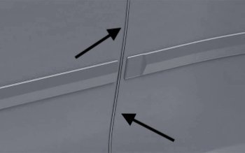 Subaru OEM [22 - 26 WRX] Door Edge Guards Magnetite Gray | SOA801P080M3 - JDMuscleDoorsSOA801P080M3