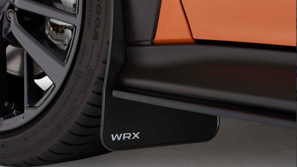 Subaru OEM [22 - 26 WRX] Mudflap Set Black w/ WRX Logo | J101SVC100 - JDMuscleMudflapssubJ101SVC100