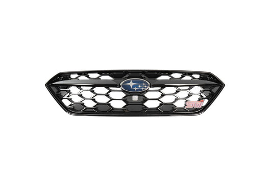 Subaru JDM 22-24 WRX JDM STI Sport R Grille Dark Silica Black | 91121VC220