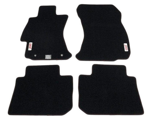 Subaru OEM 15-21 Subaru WRX/STI STI Carpeted Floor Liner Set w/ Red Stitching | J501SVA100