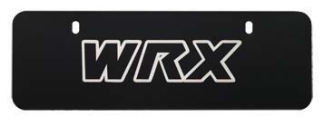 Subaru OEM  07-22 WRX STI Euro-Style Marque Plate Delete Matte Black w/ WRX Logo | SOA342L131