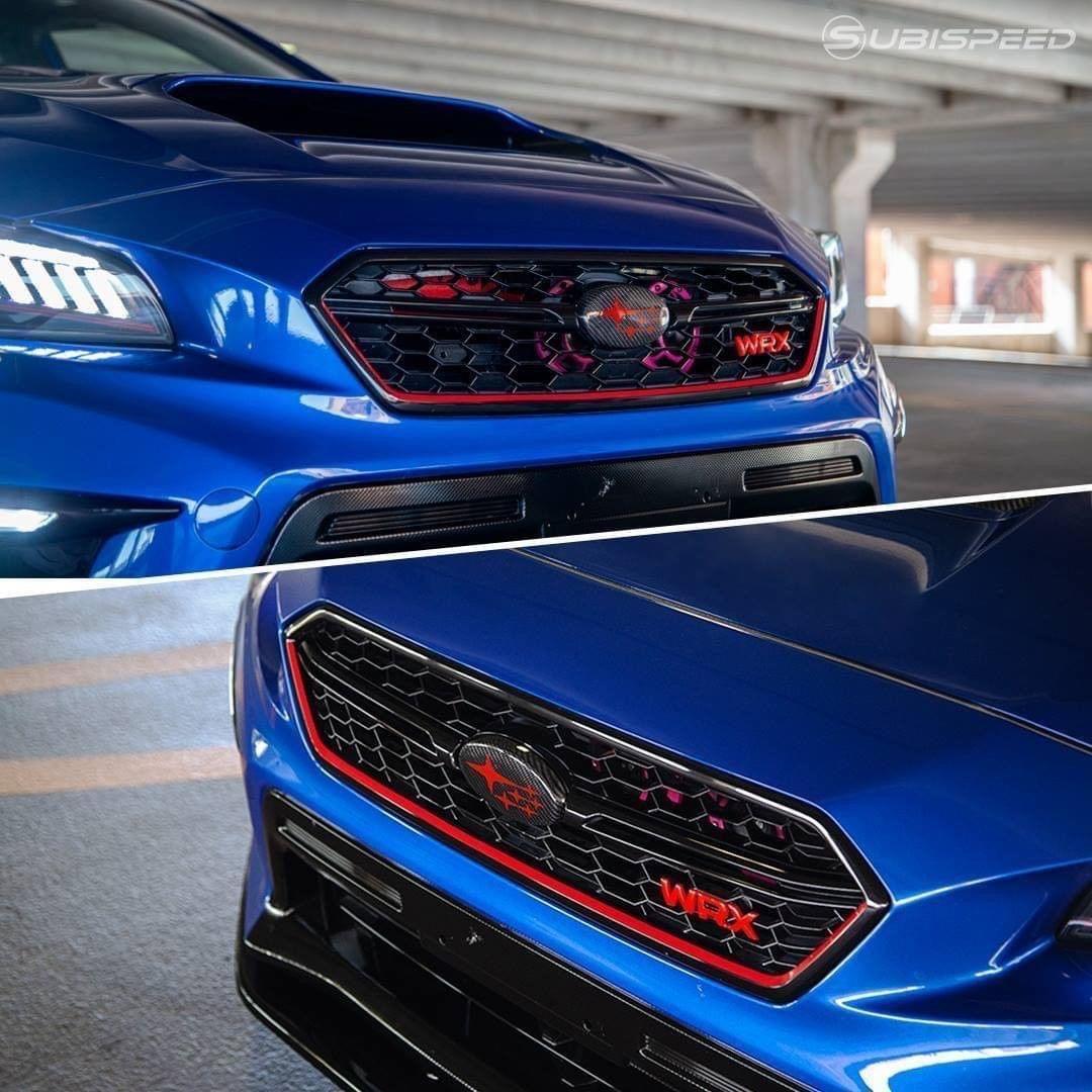 StickerFab Subaru WRX STI S208 Type RA Style Grille Pinstripe - 2018-2 ...