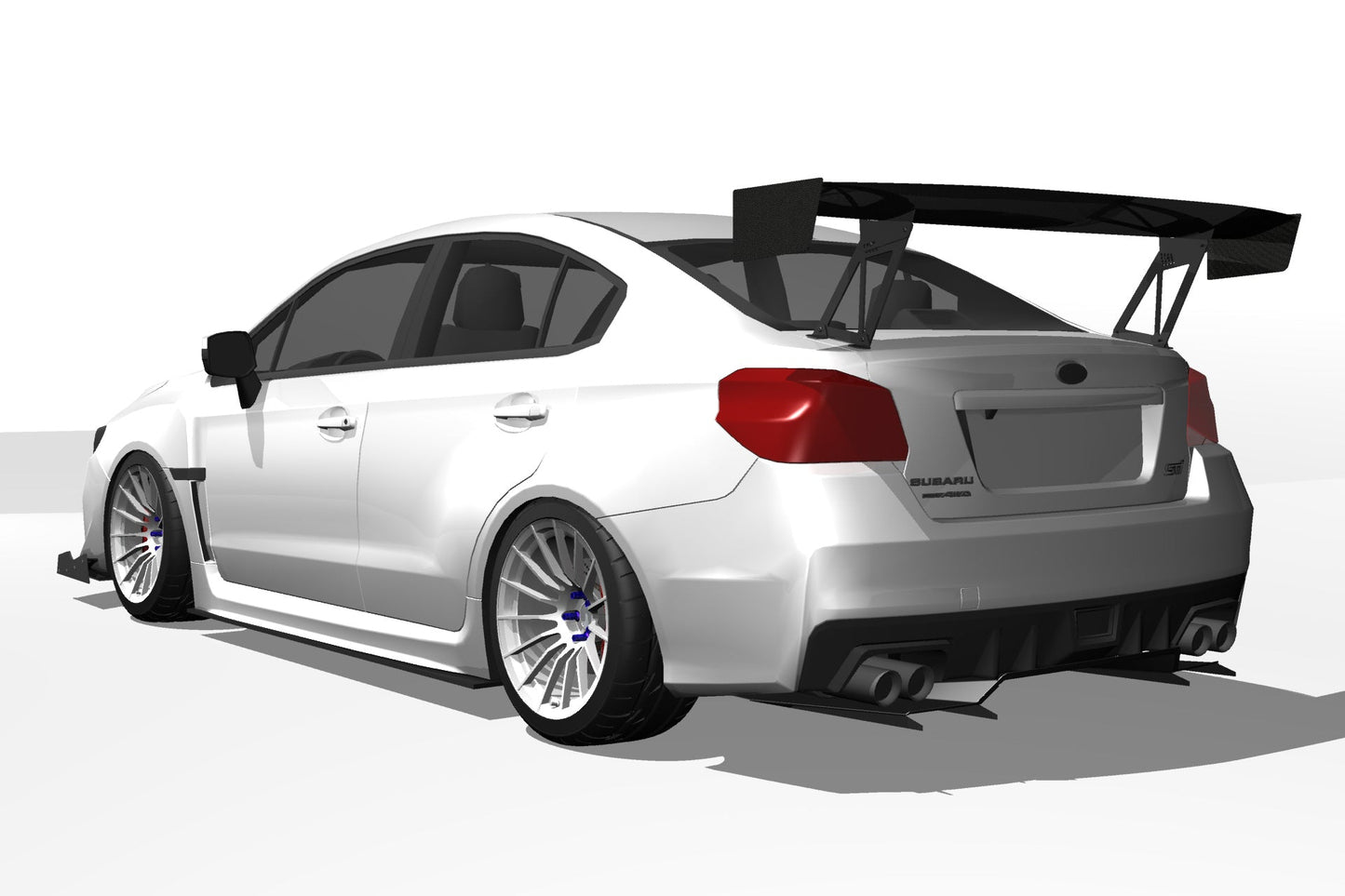 Epsilon+ [15-21 Impreza VA] Diffuser V1+