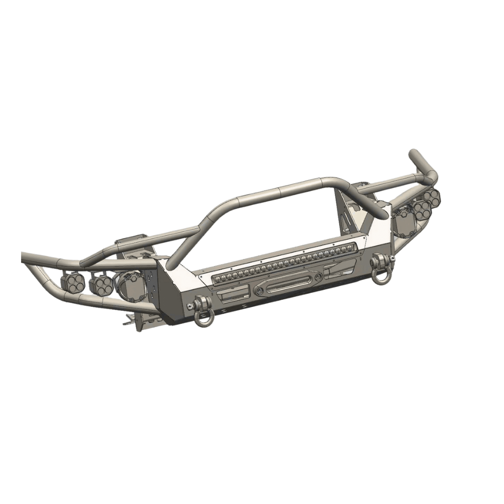 Subi Essentials Offroad [24+ Crosstrek] Competition Front Bumper - JDMuscleBumpersSE-GU-FB-C