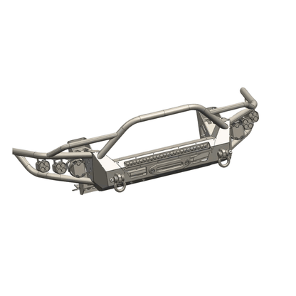 Subi Essentials Offroad [24+ Crosstrek] Competition Front Bumper - JDMuscleBumpersSE-GU-FB-C