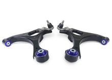 SuperPro [06-08 Civic] Front Lower Control Arm Set with Bushings and Ball Joints - Black - JDMuscleControl ArmssprTRC1166