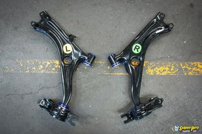 SuperPro [16-21 Civic] Front Lower Control Arm Set with Bushings - JDMuscleControl ArmssprTRC1030