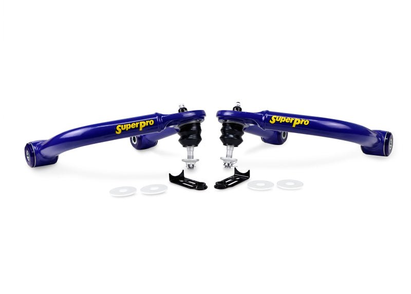 SuperPro 22 - 23 Toyota Tundra Fixed Offset Front Upper Control Arm Set (Part TRC6740) | sprTRC6740 - JDMuscleSPK819937