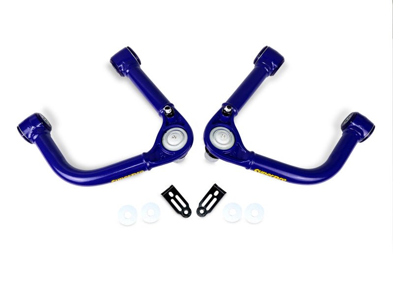 SuperPro 22 - 23 Toyota Tundra Fixed Offset Front Upper Control Arm Set (Part TRC6740) | sprTRC6740 - JDMuscleSPK819937