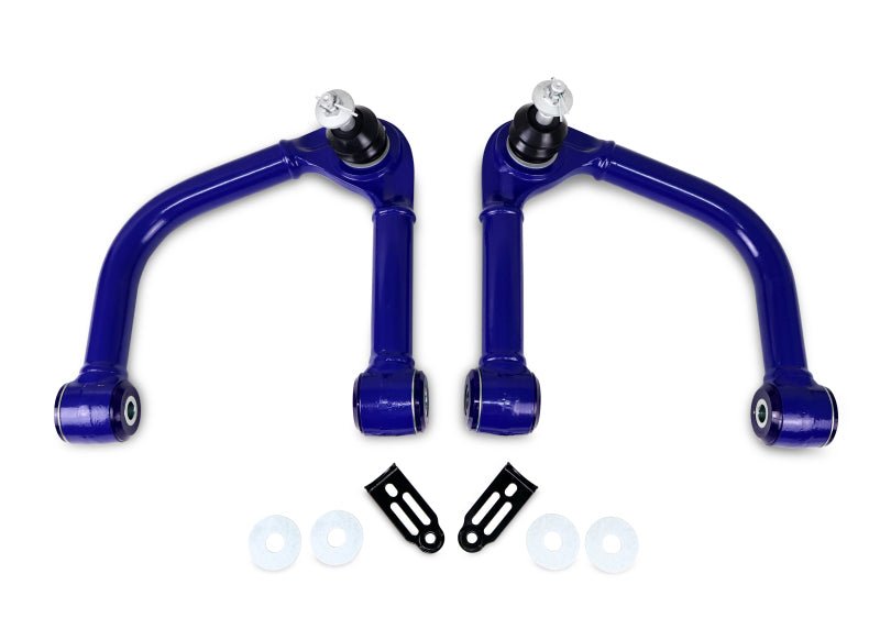 SuperPro 22 - 23 Toyota Tundra Fixed Offset Front Upper Control Arm Set (Part TRC6740) | sprTRC6740 - JDMuscleSPK819937