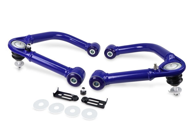 SuperPro 22 - 23 Toyota Tundra Fixed Offset Front Upper Control Arm Set (Part TRC6740) | sprTRC6740 - JDMuscleSPK819937