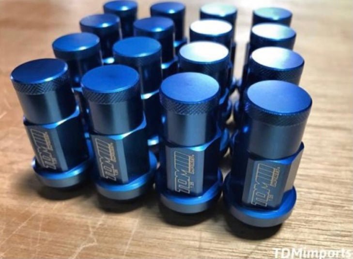 TDMI 50mm 12x1.25 Closed End Lugnuts - JDMuscle50mm-Closed-1.25 - 