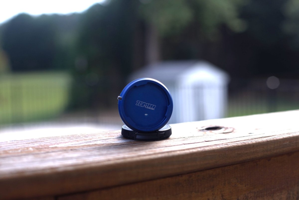 TDMI Billet Brake Reservoir Cap 2015 - 2023 WRX and STI - JDMuscleDust BlueStandard Logo