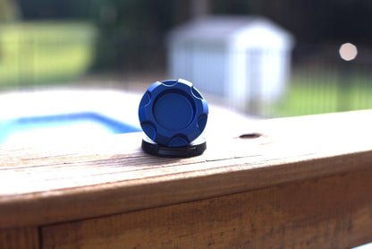 TDMI Billet Oil Cap 2015 - 2023 WRX and STI - JDMuscleDust BlueStandard Logo