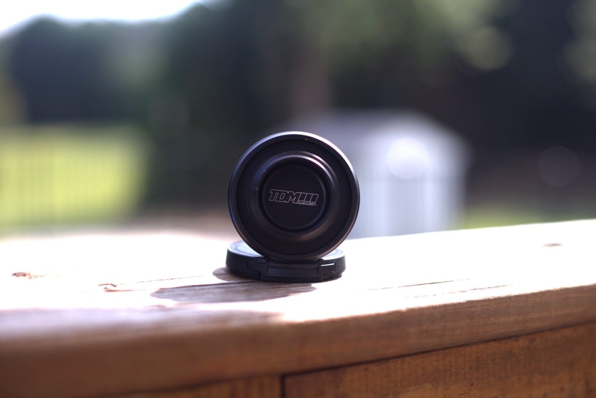 TDMI Billet Oil Cap 2015 - 2023 WRX and STI - JDMuscleDust BlueStandard Logo