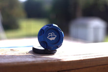 TDMI Billet Washer Fluid Reservoir Cap 2015 - 2021 WRX and STI - JDMuscleDust BlueStandard Logo