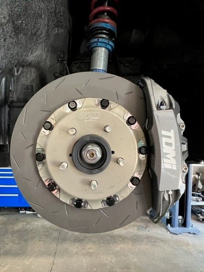 TDMI "EL" Series - "4 - PISTON" FRONT - Big Brake Kit | VB 2022+ WRX - JDMuscleBig Brake KitsRed / Black Lettering