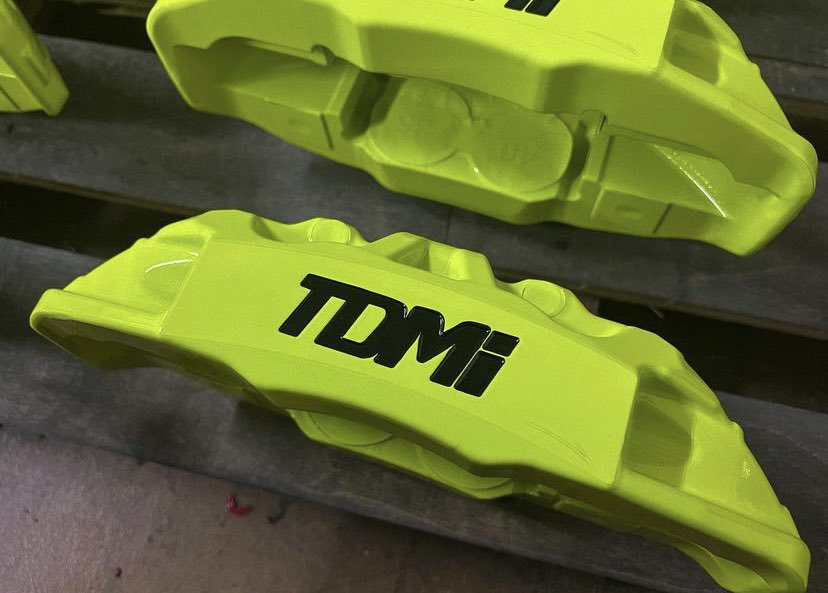 TDMI "EL" Series - "4 - PISTON" FRONT - Big Brake Kit | VB 2022+ WRX - JDMuscleBig Brake KitsRed / Black Lettering