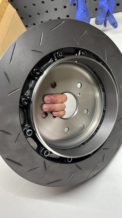 TDMI "EL" Series - REAR - Big Brake Kit | VB 2022+ WRX - JDMuscleBig Brake KitsRed / Black Lettering