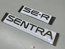 TDMi Reproduction | B13 Sentra and SE - R trunk badge Combo - JDMuscleStickers and VinylsBlack