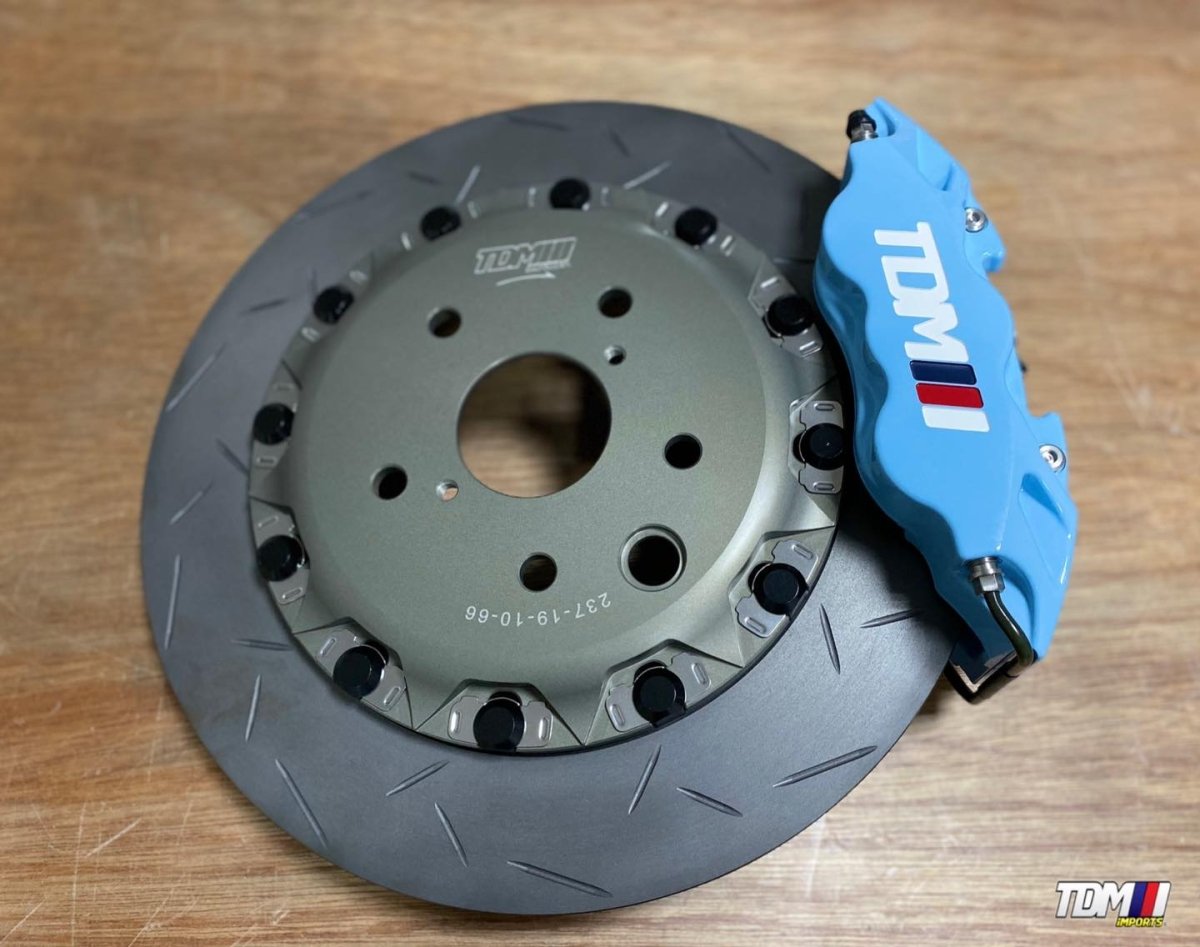 TDMI "RG" Series - REAR - Big Brake Kit | 350Z/G35 - JDMuscle350z-G35-BBK-2P-Rr - 