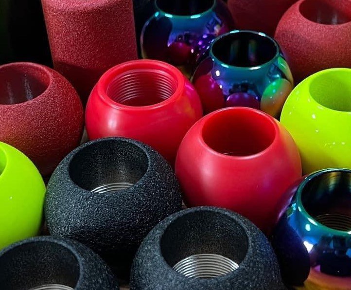 TDMi Shifter Grips | Add - On - JDMuscleShift KnobsShortNeo Chrome