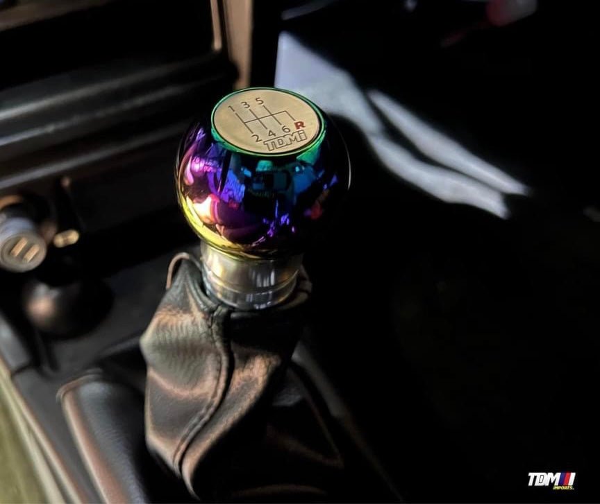 TDMi Shifter Grips | Add - On - JDMuscleShift KnobsShortNeo Chrome