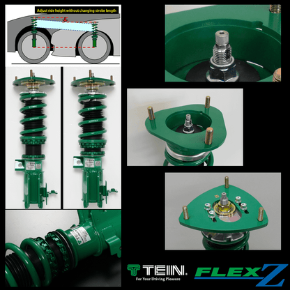 Tein [13-24 BRZ/FRS/86] Flex Z Coilovers - Final Sale – JDMuscle