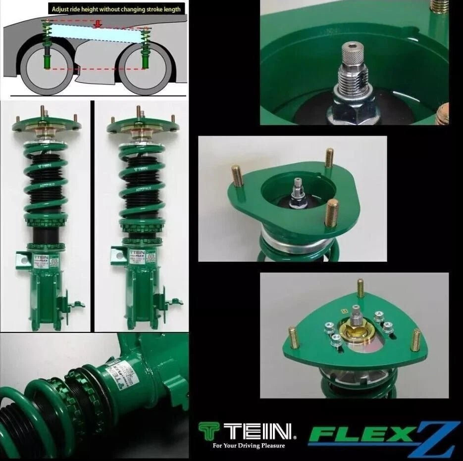 Tein [19+ Corolla Hatchback (MZEA12L) Flex Z Coilovers | VSTJ0 - CUAA3 - JDMuscleCoiloversteinVSTJ0-CUAA3