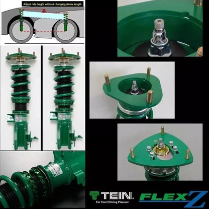 Tein [19+ Corolla Hatchback (MZEA12L) Flex Z Coilovers | VSTJ0 - CUAA3 - JDMuscleCoiloversteinVSTJ0-CUAA3