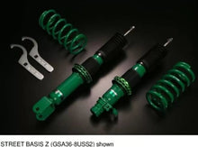 Tein [89-91 Civic/CRX ED8] Street Basis Z Coilovers - Black - JDMuscleCoiloversteinGSA36-8USS2