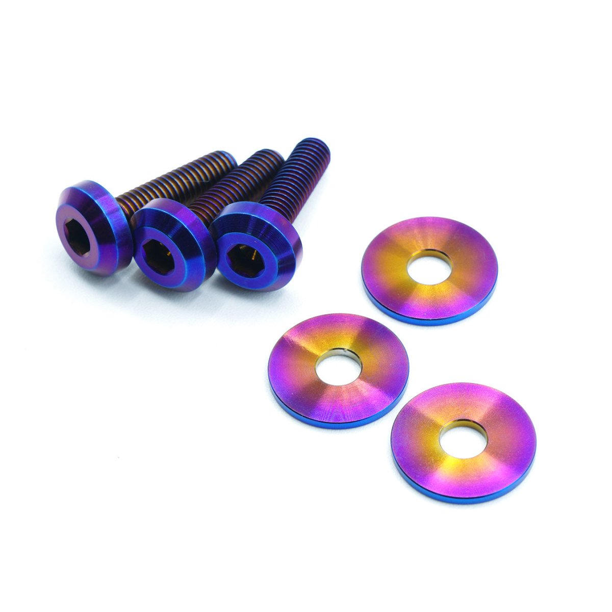 Titanium Engine Cover Hardware Kit – 2023+ Nissan Z / Infiniti Q50 Q60 (VR30DDTT) - JDMuscleHardware KitsNIS-091-Ti-SLKOil Slick