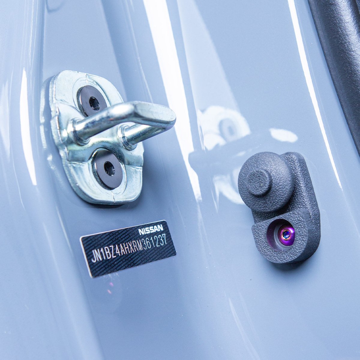 Titanium Hardware Door Kit - 2023+ Nissan Z - JDMuscleHardware KitsNIS-095-Ti-BLUBlue