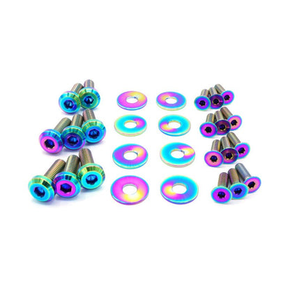 Titanium Hardware Door Kit - Subaru Impreza GC8 (1992 - 2001) - JDMuscleHardware KitsSUB-026-Ti-TBCosmic Burn