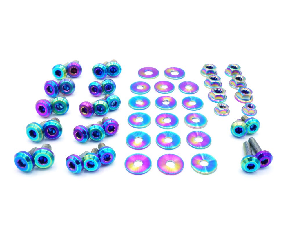 Titanium Hardware Engine Bay Kit - Subaru WRX/STI (2004 - 2005) - JDMuscleHardware KitsSUB-003-Ti-TBCosmic Burn