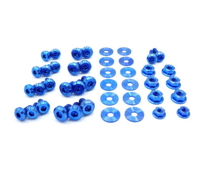 Titanium Hardware Engine Bay Kit - Subaru WRX/STI (2006 - 2007) - JDMuscleHardware KitsSUB-001-Ti-BLUBlue